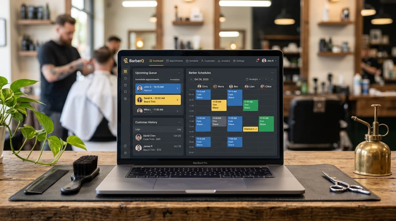 Barber Shop Customer Management System