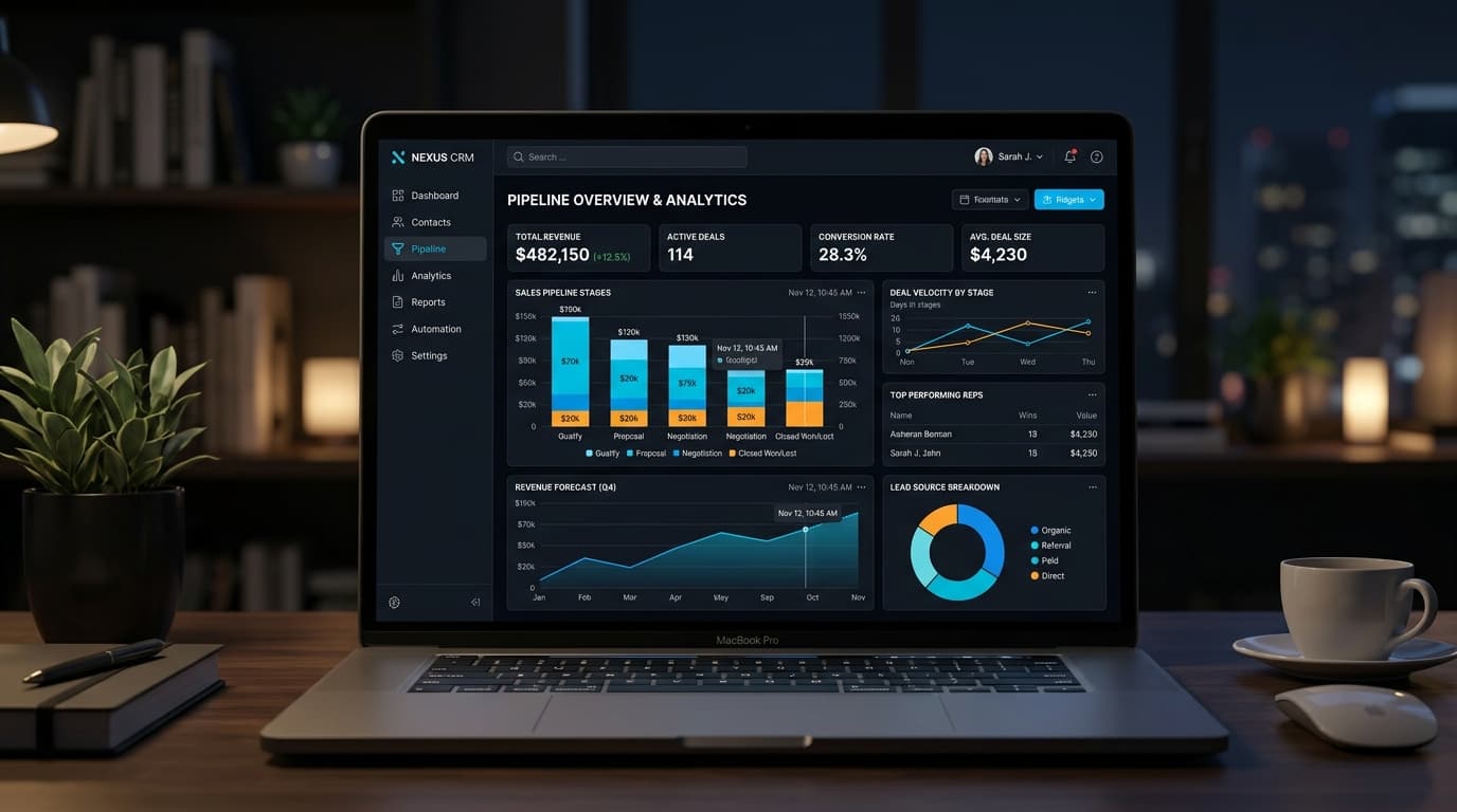 CRM & Automation Platform