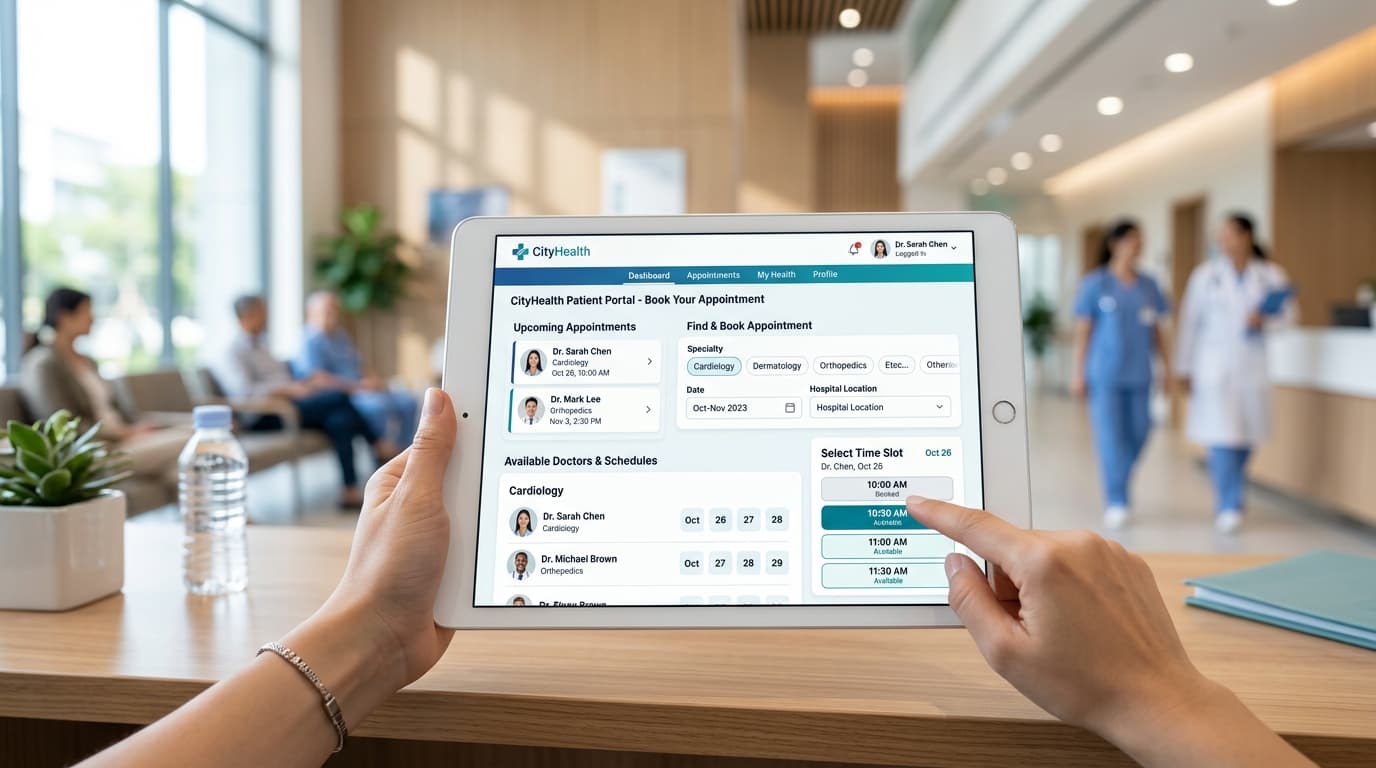 Hospital Appointment Booking System